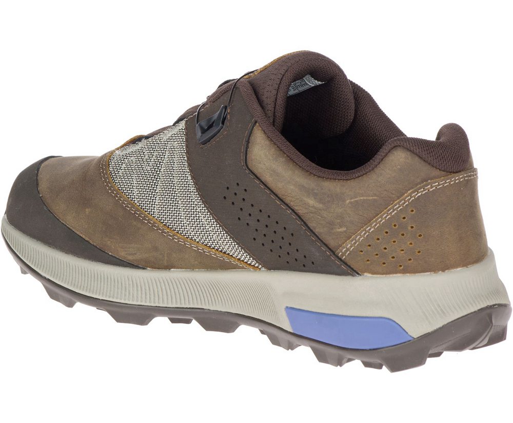 Merrell Hiking Shoes Brown - Zion Boa GORE-TEX® - Womens 34NUCXKTP